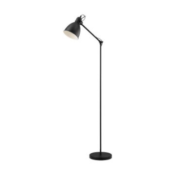 Lampadar vintage Eglo Priddy Black-White 49471