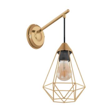 Aplica dormitor Eglo Tarbes Brass 43684
