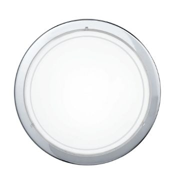 Plafoniera bucatarie Eglo Planet 1 Chrome-White 83155