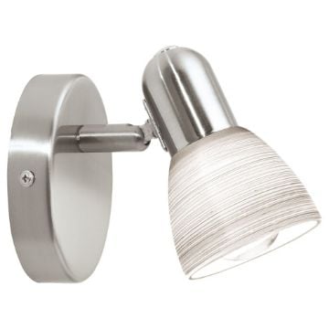 Aplica dormitor Eglo Dakar Nickel-White 88472