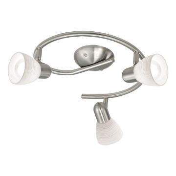Plafoniera dormitor Eglo Dakar Nickel-White 88475