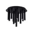 Plafoniera dormitor Nowodvorski Stalactite Black 8355 otel negru