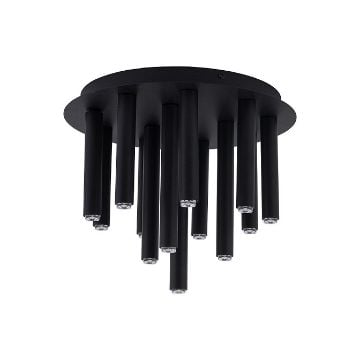 Plafoniera dormitor Nowodvorski Stalactite Black 8355 otel negru