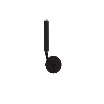Aplica dormitor Nowodvorski Stalactite Black 8351 otel negru