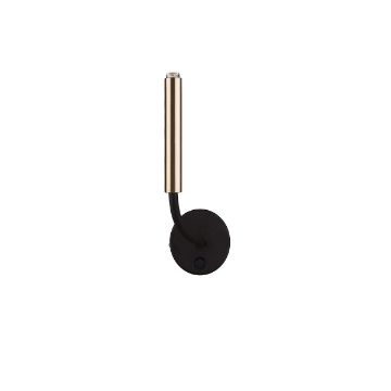 Aplica dormitor Nowodvorski Stalactite Brass-Black 8352 otel negru