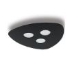Plafoniera bucatarie Nowodvorski Organic III Black 8302 otel negru