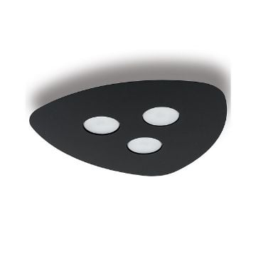 Plafoniera bucatarie Nowodvorski Organic III Black 8302 otel negru