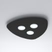 Plafoniera bucatarie Nowodvorski Organic III Black 8302 otel negru