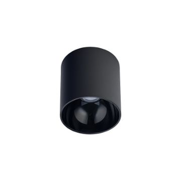 Plafoniera dormitor Nowodvorski Point Tone Black 8225 otel negru