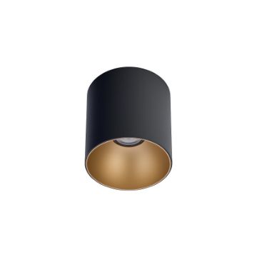 Plafoniera dormitor Nowodvorski Point Tone Black-Gold 8224otel negru