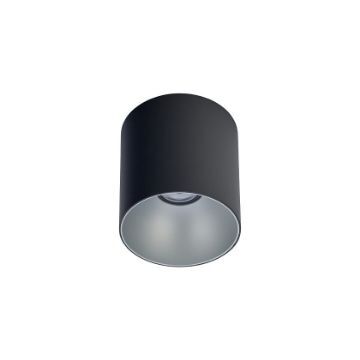 Plafoniera dormitor Nowodvorski Point Tone Black-Silver 8223 otel negru