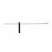 Aplica LED Nowodvorski Impulse M Black 8116 aluminiu negru