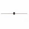 Aplica LED baie Nowodvorski Pin M Black 8128 aluminiu negru