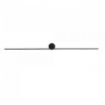 Aplica LED baie Nowodvorski Pin M Black 8128 aluminiu negru