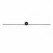 Aplica LED baie Nowodvorski Pin M Black 8128 aluminiu negru
