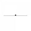 Aplica LED baie Nowodvorski Pin L Black 8130 aluminiu negru