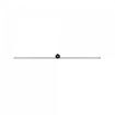 Aplica LED baie Nowodvorski Pin L Black 8130 aluminiu negru
