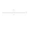 Aplica LED baie Nowodvorski Pin L Black 8130 aluminiu negru