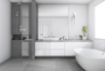 Aplica baie Nowodvorski Torch Chrome 8123 otel crom
