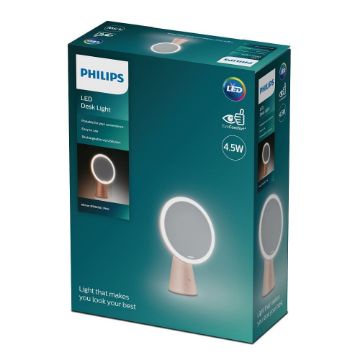 Oglinda LED machiaj Philips Desk Light Pink 4.5W PC02852