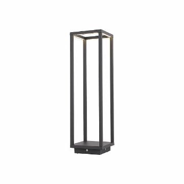 Stalp LED exterior Nowodvorski Symmetry Graphite 8180 aluminiu grafit