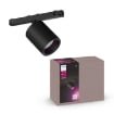 Philips Hue Perifo extensie spot BT Black 5.3W White and Color Ambiance
