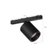 Philips Hue Perifo extensie spot BT Black 5.3W White and Color Ambiance