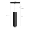 Philips Hue Perifo pendul extensie BT Black 5.2W White and Color Ambiance