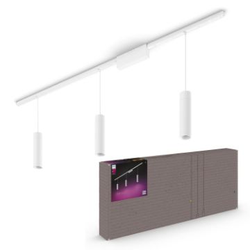 Philips Hue Perifo Ceiling starter kit si lustra BT White 15.6W White and Color Ambiance