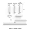 Philips Hue Perifo Ceiling starter kit si lustra BT White 15.6W White and Color Ambiance