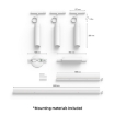 Philips Hue Perifo Ceiling starter kit si lustra BT White 15.6W White and Color Ambiance