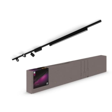 Philips Hue Perifo Ceiling starter kit plafoniera si bara BT Black 44.6W White and Color Ambiance