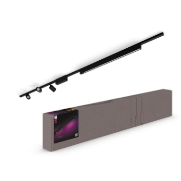 Philips Hue Perifo Ceiling starter kit plafoniera si bara BT Black 44.6W White and Color Ambiance