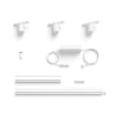 Philips Hue Perifo Wall starter kit si aplica BT White 15.6W White and Color Ambiance