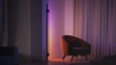 Philips Hue Perifo Wall starter kit aplica si tub Hue Gradient BT Black 39.9W White and Color Ambiance