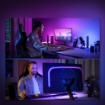 Starter Kit banda LED Smart Philips Hue Play Gradient PC 24-27 inch White and Color Ambiance