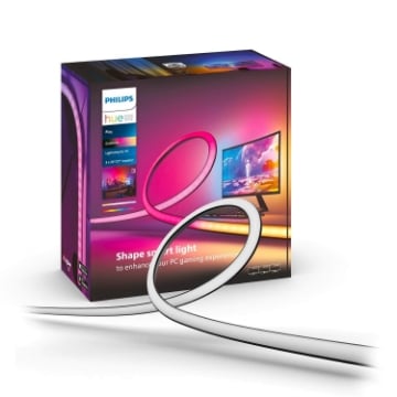 Banda LED Smart Philips Hue Play Gradient PC 3x24-27 inch White and Color Ambiance