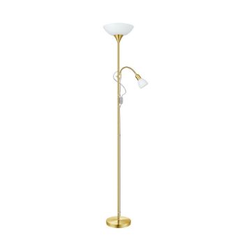 Lampadar Eglo Up 2 Brass-White 82843