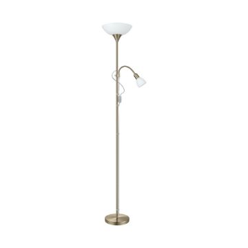 Lampadar Eglo Up 2 Bronze-White 82844