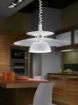 Pendul Eglo Brenda Nickel-White 87055