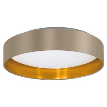 Plafoniera LED Eglo Maserlo 2 White-Gold-Brown 99541