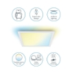 Panou LED WiZ Ceiling Light White 12W 1000lm WiFi lumina alba reglabila