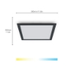 Panou LED WiZ Ceiling Light Black 12W 1000lm WiFi lumina alba reglabila