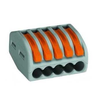 Clema legatura in doza, flexibil, 5x4mmp, Wago, 222-415
