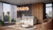 Pendul living Maytoni Aster Gold MOD007PL-08G1