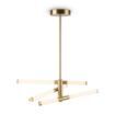 Plafoniera LED Maytoni Axis Gold-White MOD106PL-L28G3K