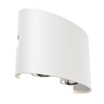 Aplica LED exterior Maytoni Strato White O417WL-L4W3K