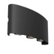 Aplica LED exterior Maytoni Strato Black O417WL-L6B3K