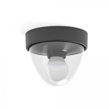 Plafoniera exterior Nowodvorski Nook Black 7978 plastic negru