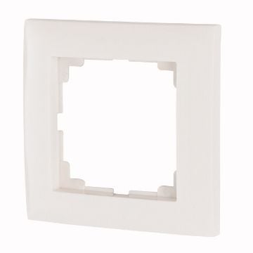 Cadru simplu Eaton XComfort 55mm alb lucios CRAZ-01/01